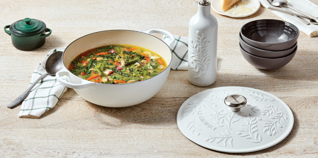Olive Branch Collection Signature Soup Pot Le Creuset® Official Site