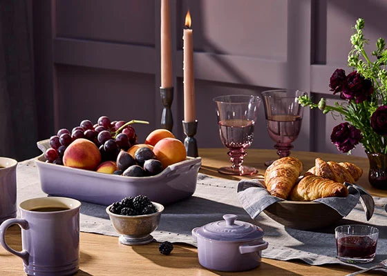 Provence items on a table