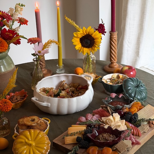 fall tablescape