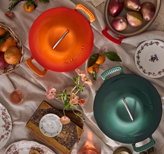 overhead view of Modern Heritage items