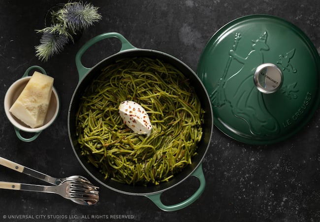 green noodles