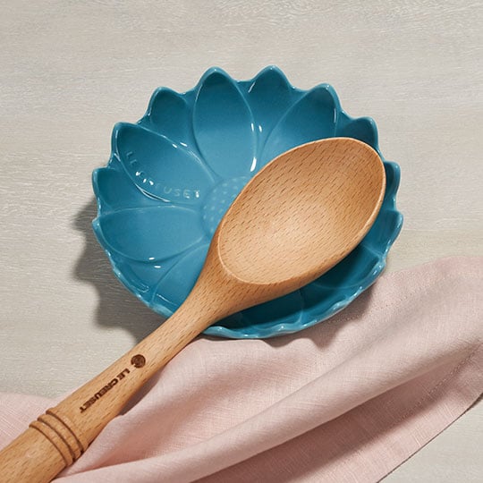 spoonrest shaped like a flower