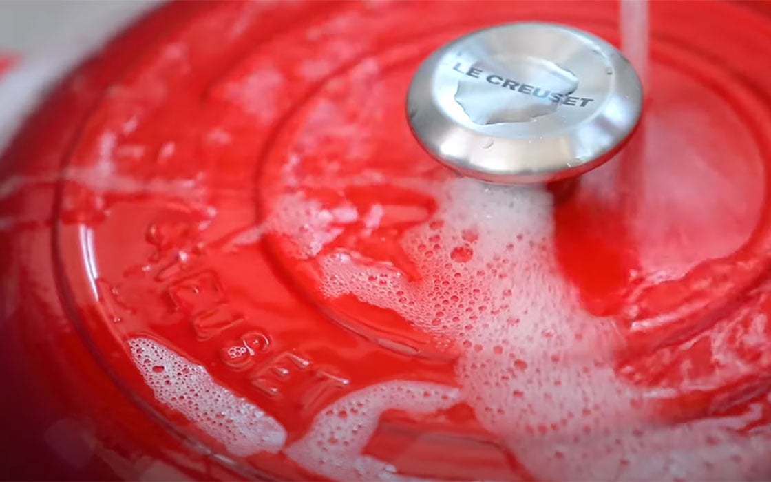 How to Clean Enameled Cast Iron Cookware So It Lasts