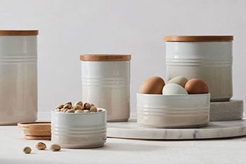 meringue canisters