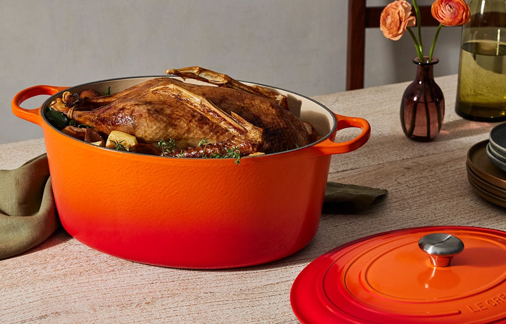 Le Creuset Forno olandese ovale in ghisa smaltata, 15,5 quarti