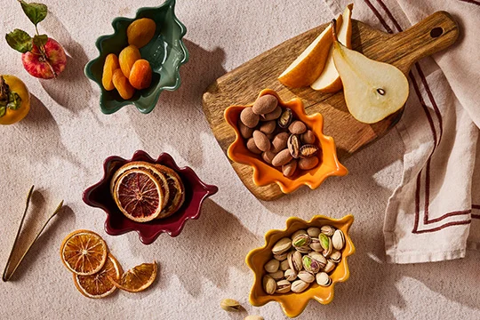 oak leaf bowls