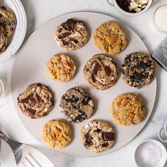 cookies on a plate