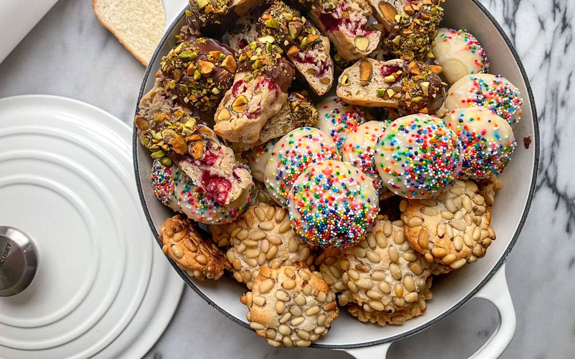 cookies on a table