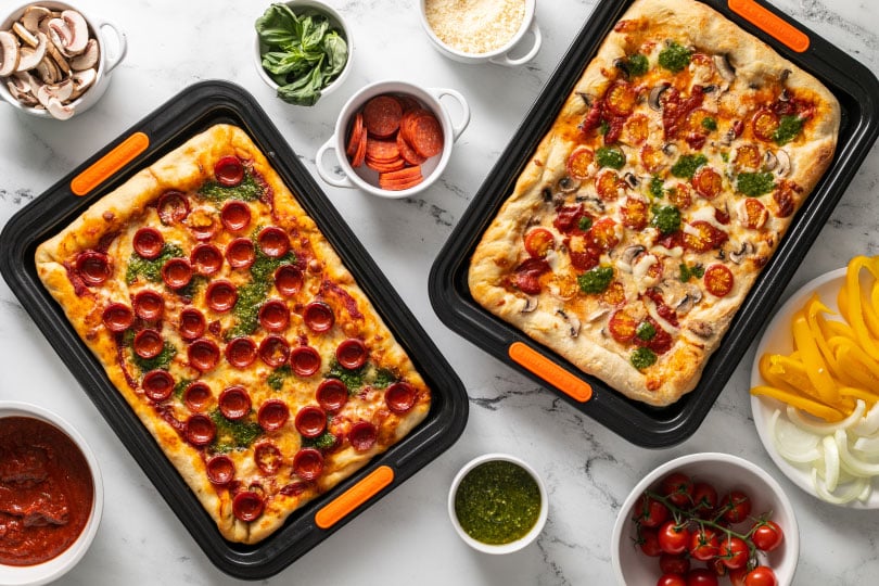 Sheet Pan Pizza Night