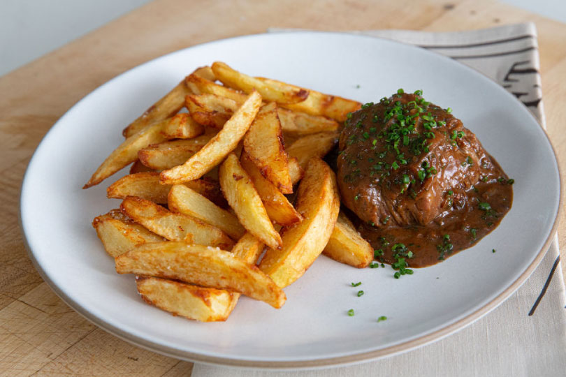 Steak Diane and Pomme Frites