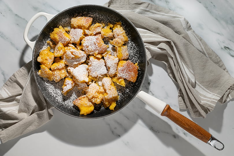 Skillet Pancake Bites