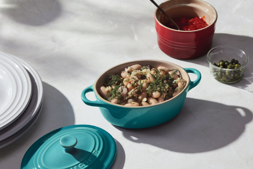 White Bean Salad with Capers and Dill