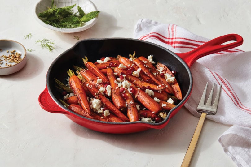 Spiced Glazed Baby Carrots