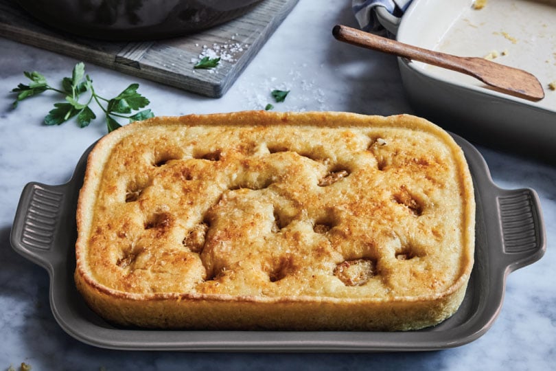 Semolina Focaccia