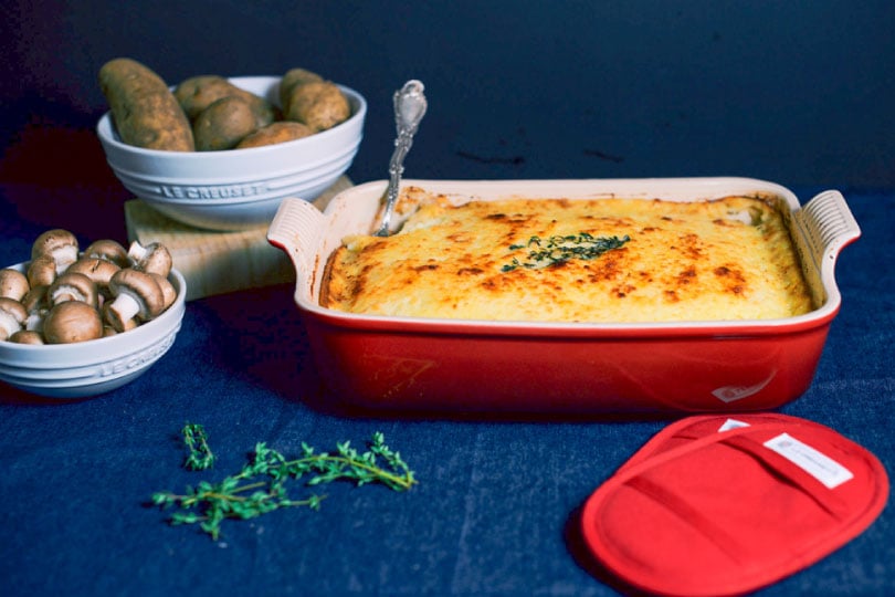Pork and Mushroom Pie
