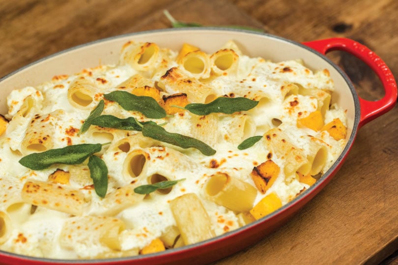 Creamy Baked Rigatoni