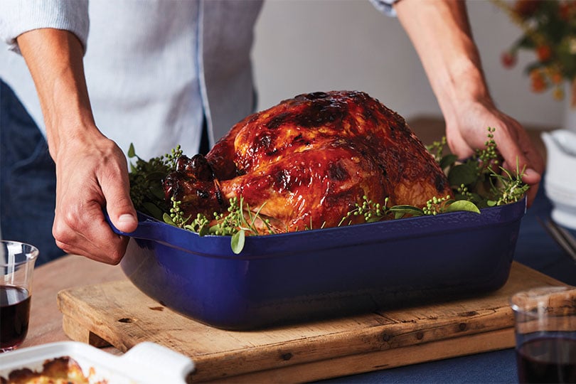Sage and Citrus Glazed Turkey