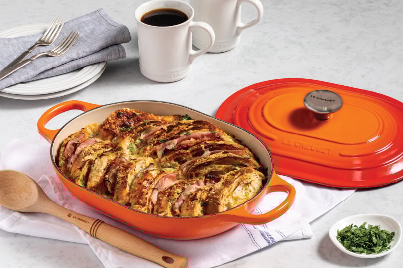 Croque Monsieur Breakfast Casserole