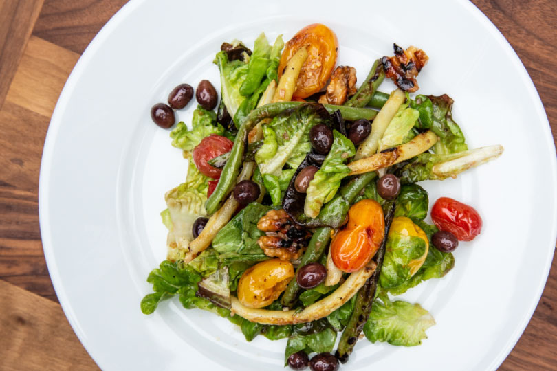 Grilled Garden Vegetable Salad