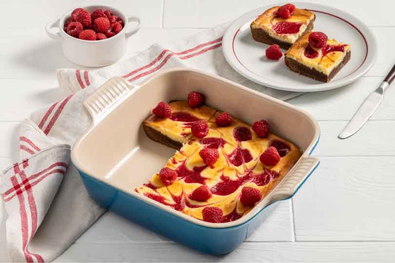 Raspberry Cheesecake Brownies