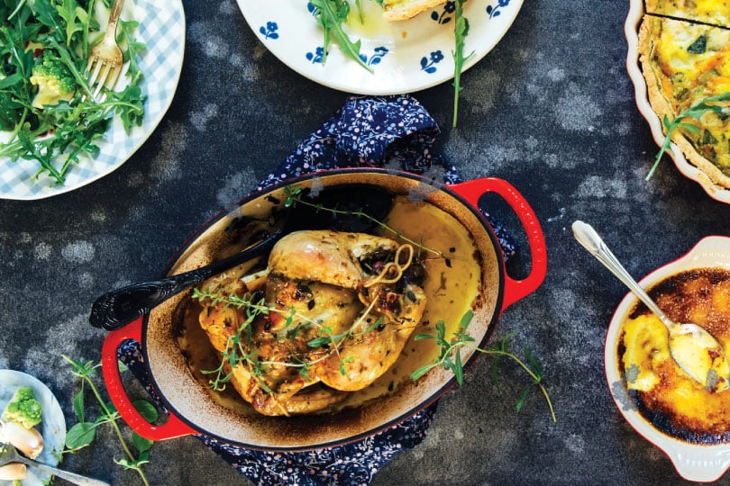 Cornish Hens with Three Herbs