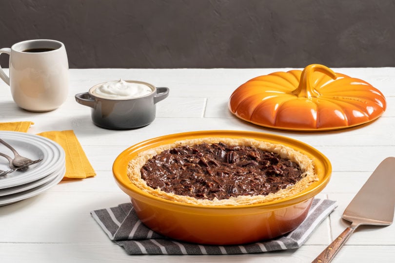 Bourbon Chocolate Pecan Pie with Phyllo Crust