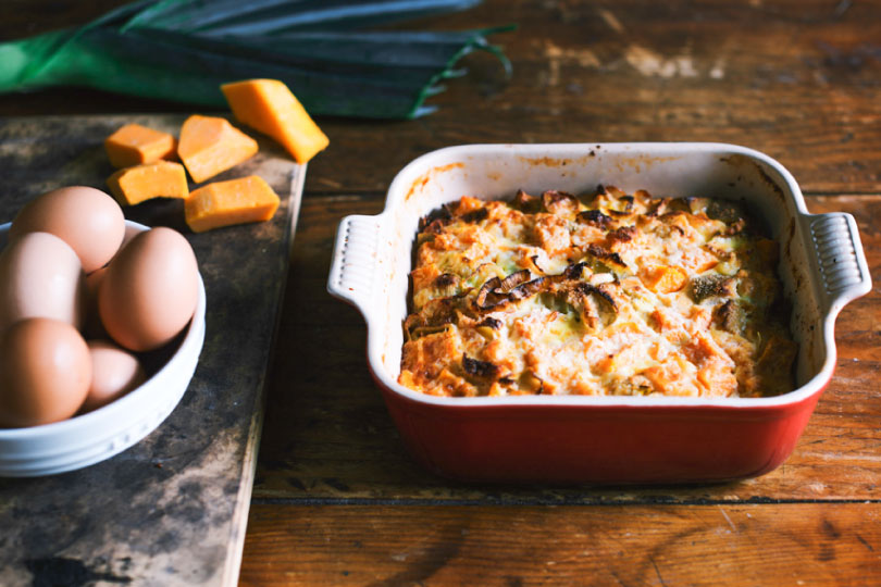 Butternut Squash and Apple Casserole
