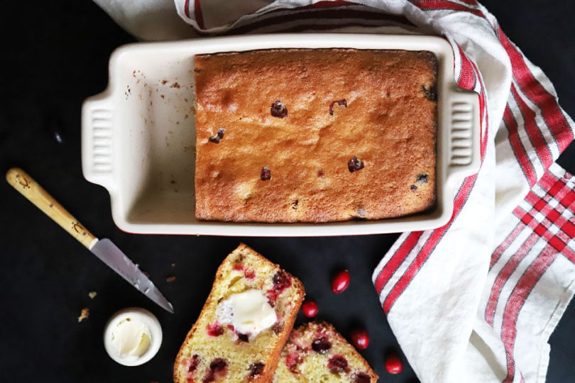Cranberry Lemon Loaf