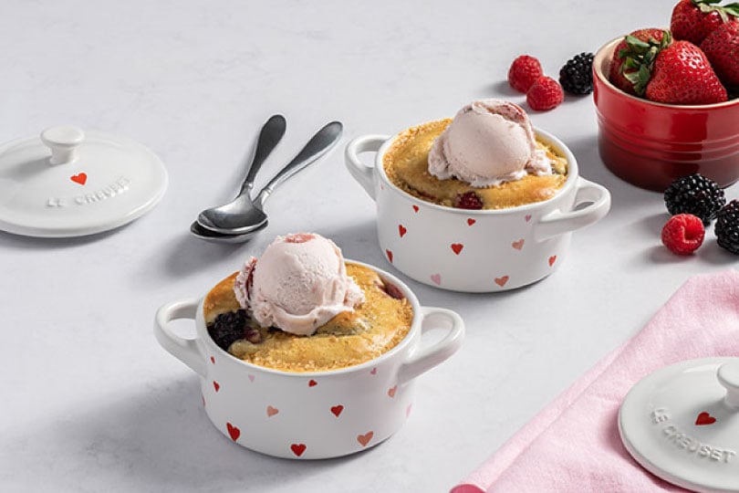Mini Berry Cobblers