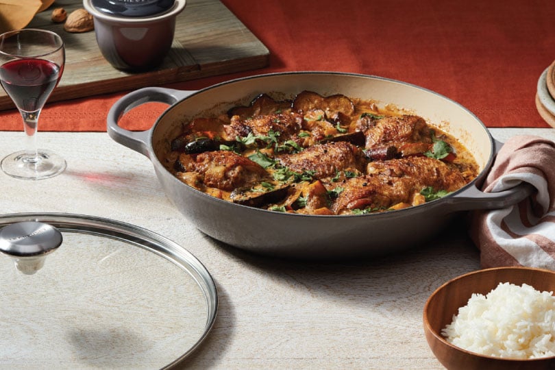 Spiced Coconut Milk Braised Chicken