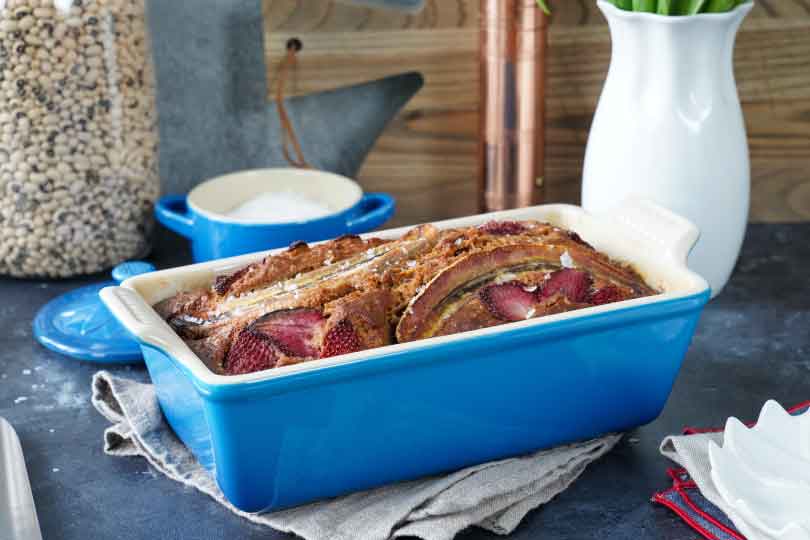 Strawberry Banana Bread
