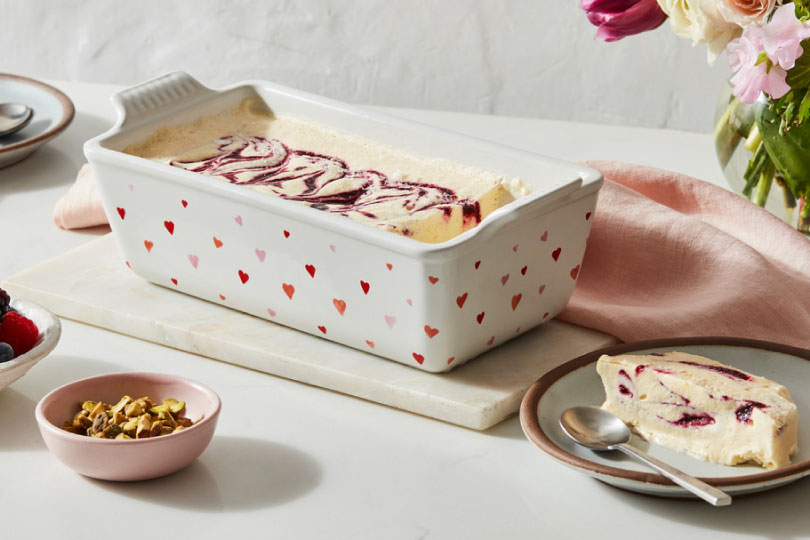 Triple Berry Semifreddo