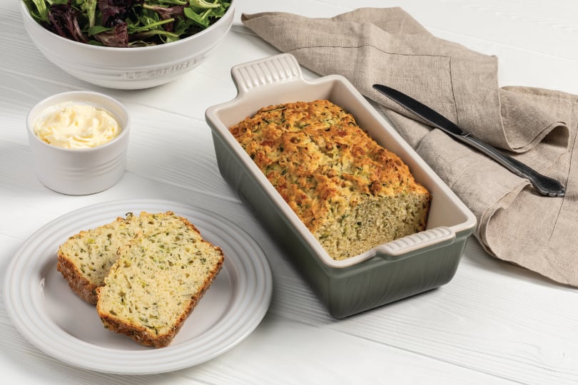 Garlic Herb Zucchini Bread