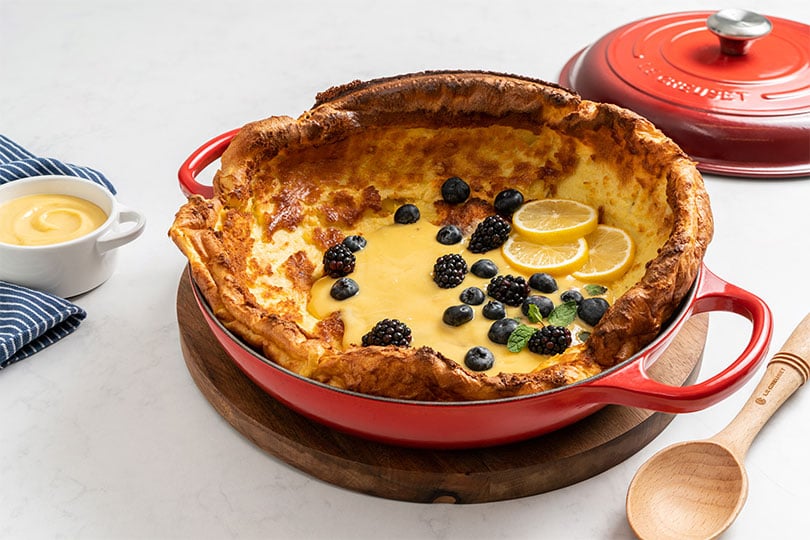 Lemon Dutch Baby Pancake