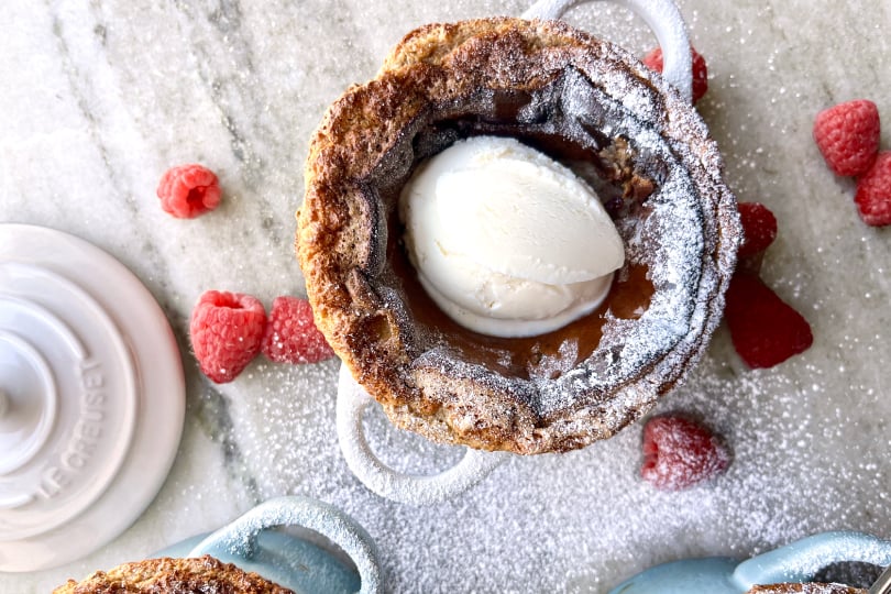 Raspberry Jam Soufflé