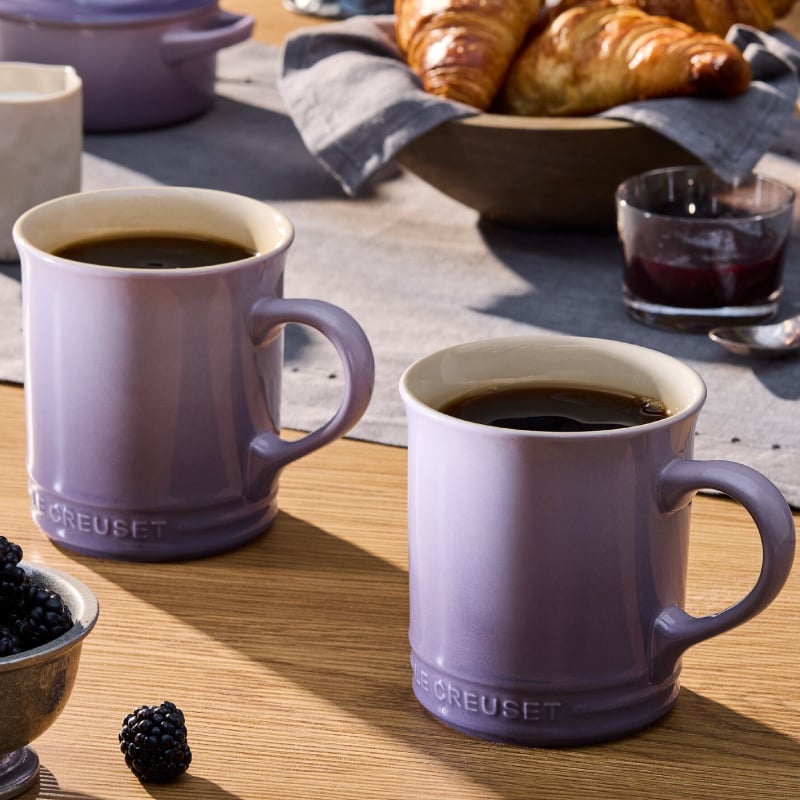 Purple home - LeCreuset provence Vancouver mug in 
