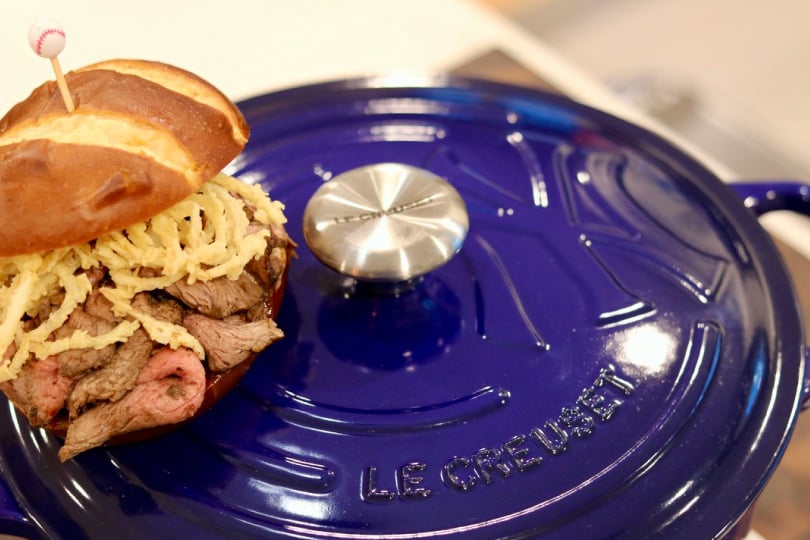 Ultimate Steak Sandwich with Crispy Buttermilk Onions
