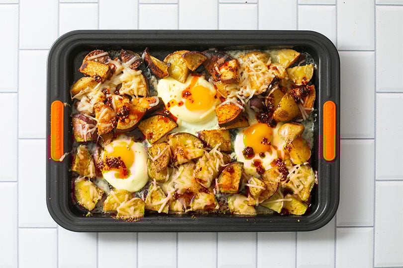 Bacon, Egg and Cheese Breakfast Potatoes
