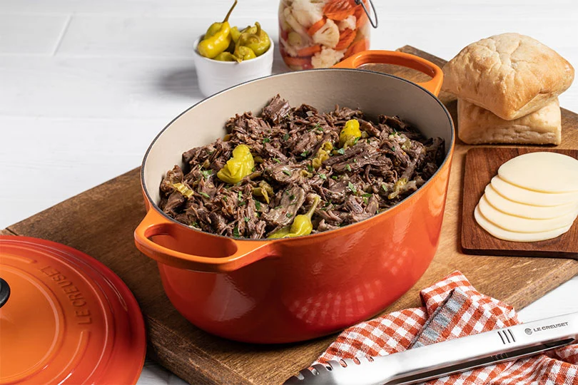 Chicago-Style Braised Beef Sandwiches