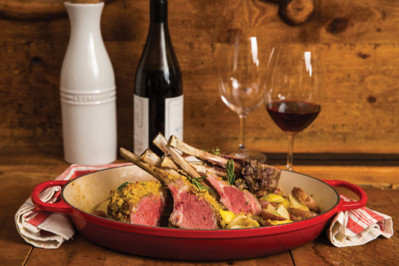 Rosemary-Crusted Rack of Lamb