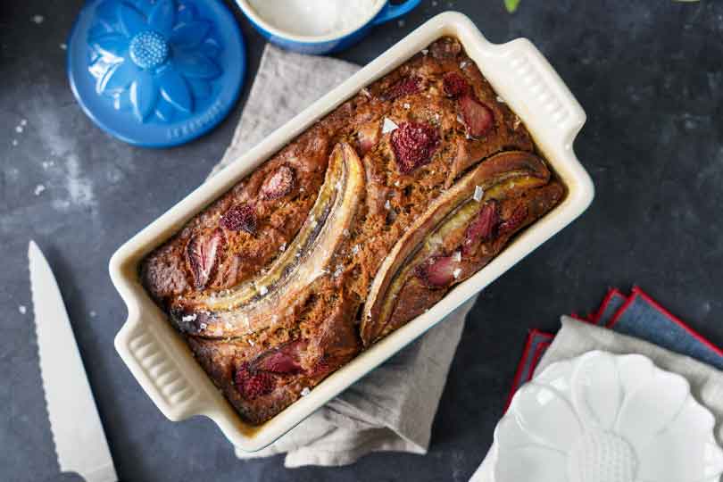 Strawberry Banana Bread