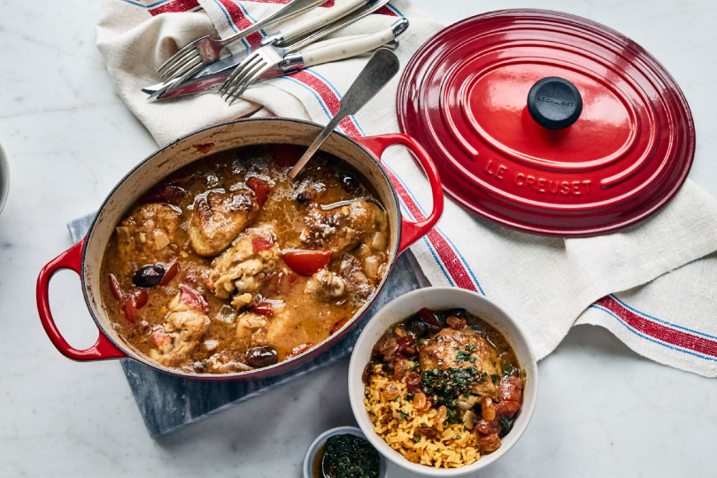Moroccan Chicken Stew with Chermoula