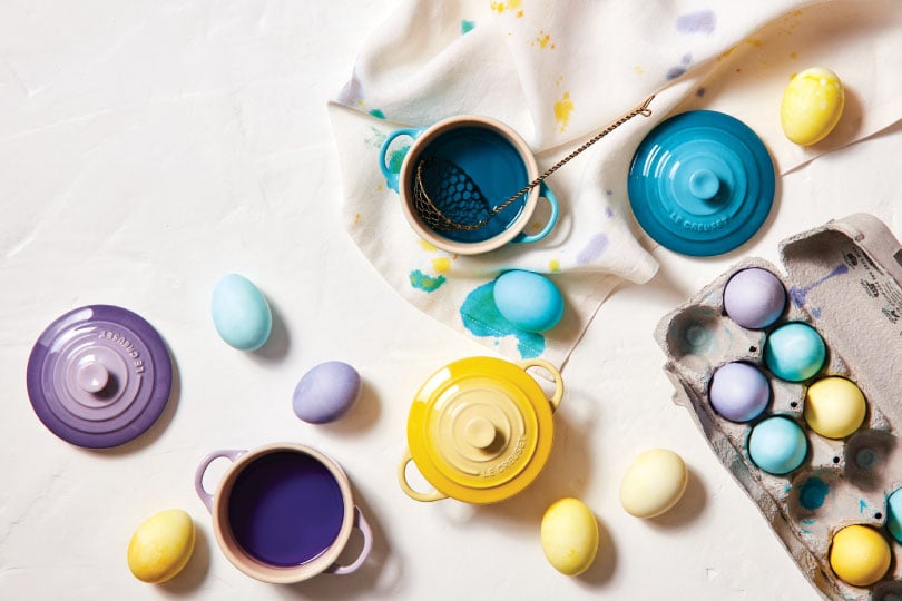 All-Natural Egg Dyes