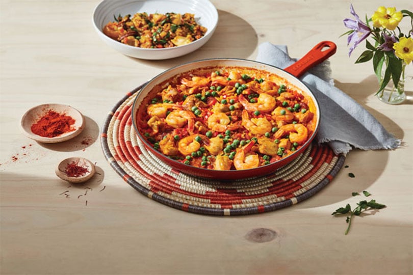 Shrimp and Chorizo Paella