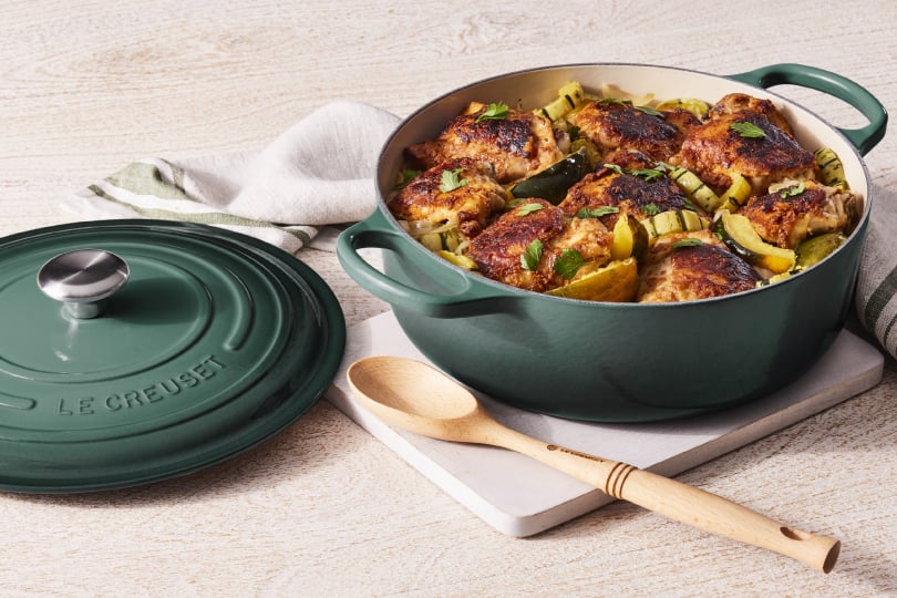 Spice-Roasted Chicken and Squash