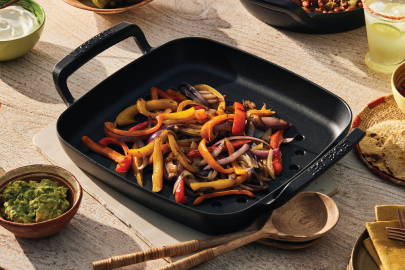 Grill Roasted Peppers and Onions