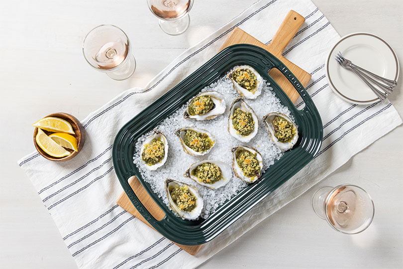Oysters Rockefeller