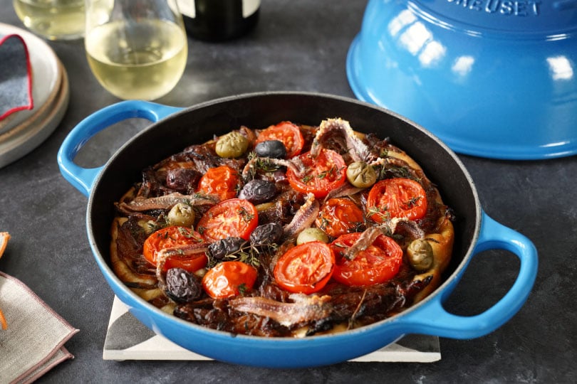 Onion and Tomato Flatbread