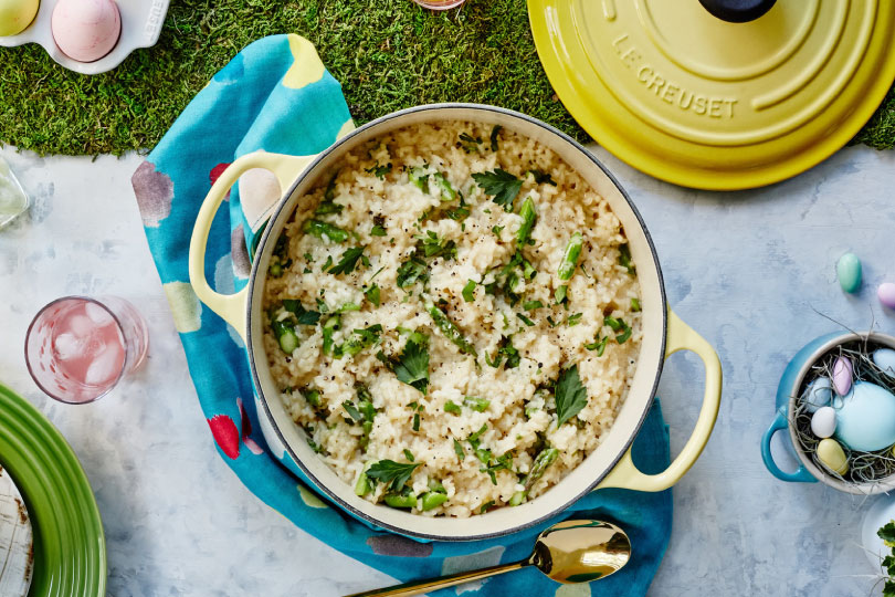 Horseradish Risotto